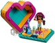 LEGO® Friends 41354 - Andrea Szív alakú doboza