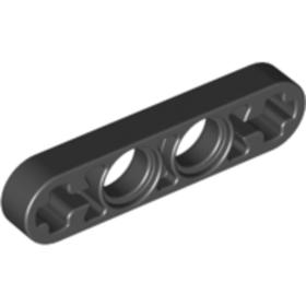 Fekete Technic 1x4 Féltengely