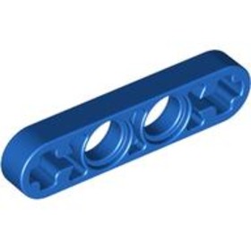 Kék Technic 1x4 Féltengely