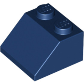 Sötétkék 2x2/45° Tető Elem