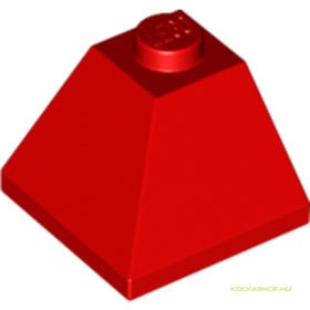 Piros 2X2X2 Tetőelem