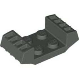 Sötétszürke 2x4 elem