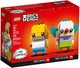 LEGO® BrickHeadz 41632 - Homer Simpson és Ropi, a bohóc