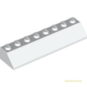 2x8 Fehér Trapéz Elem