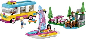 LEGO® Friends 41681 - Erdei lakóautó és vitorlás