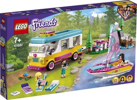 LEGO® Friends 41681 - Erdei lakóautó és vitorlás