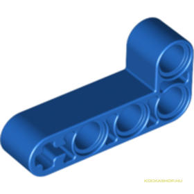 Kék 4x2 Hajlított Technic Csatlakozó