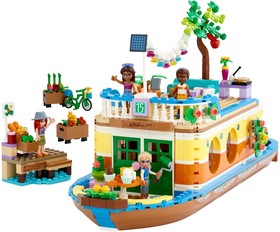 LEGO® Friends 41702 - Lakóhajó a csatornán