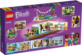 LEGO® Friends 41702 - Lakóhajó a csatornán