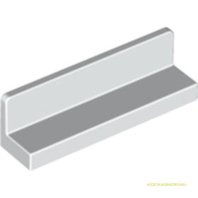 Fehér 1X4X1 Fal Elem