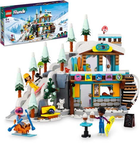LEGO® Friends 41756 - Ünnepi sípálya és kávézó