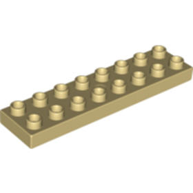 Bézs DUPLO 2x8 elem