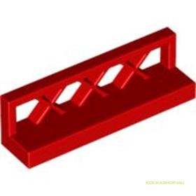 Piros 1X4X1 Kerítés