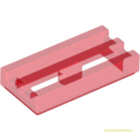 Átlátszó Piros 1X2 Rádiator Grill