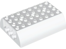 Fehér Tartály tető 6x8x2