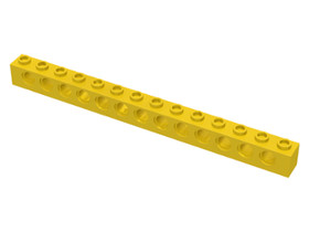 Sárga 1x14 Technic elem