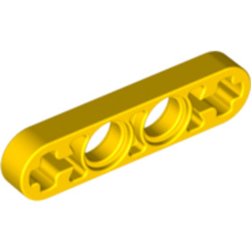 Sárga Technic 1x4 Féltengely
