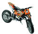LEGO® Technic 42007 - Motocross motorkerékpár