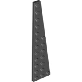 Fekete 3x12 Jobb Oldali Lapos Ék Elem