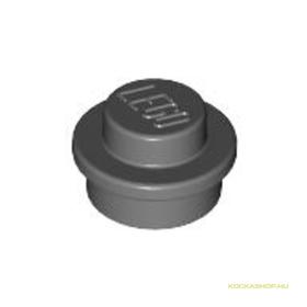 Sötét kékes-szürke 1X1 Kerek Elem