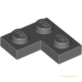 Sötét kékes-szürke 1X2X2 Lapos Sarokelem