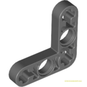 Sötét kékes-szürke Technic 3X3M 90° Csatlakozó