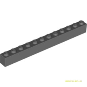 Sötét kékes-szürke 1X1X12 Hosszú Elem