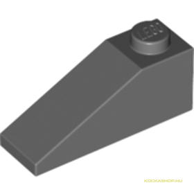 Sötét kékes-szürke 1X3/25° Elem