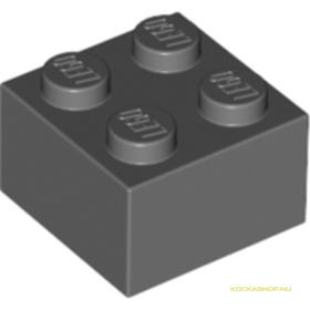 Sötét kékes-szürke 1X2X2 Elem