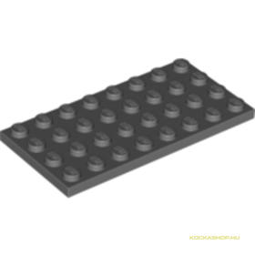 Sötét kékes-szürke 4X8 Lapos Elem