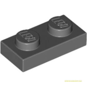 Sötét kékes-szürke 1X2 Lapos Elem
