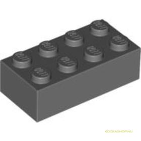 Sötét kékes-szürke 1X2X4 Elem