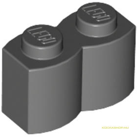 Sötét kékes-szürke 1X1X2 Elem, Palánk