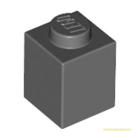 Sötét kékes-szürke 1X1X1 Kocka