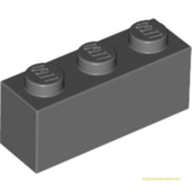 Sötét kékes-szürke 1X1X3 Elem