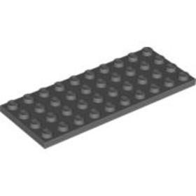 Sötét Kékesszürke 4x10 Lapos Elem