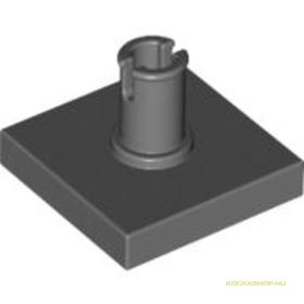 Sötét kékes-szürke 2x2 Lapos Elem Függőleges Csatlakozóval