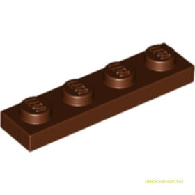Vöröses barna 1X4 Lapos Elem