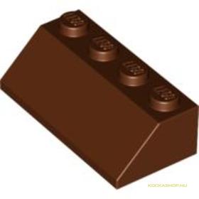 Vöröses barna 2X4/45° Elem