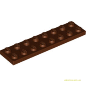 Vöröses barna 2X8 Lapos Elem