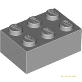 Világos kékes-szürke 1X2X3 Elem