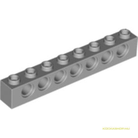 Világos Kékes-szürke 1X8 Technic Elem Oldalán 7 Lyukkal
