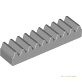 Világos kékes-szürke Fogasléc 1X4