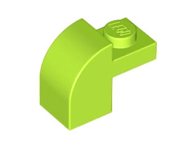 Lime 1x1x2 Ívelt elem