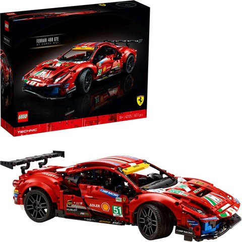 LEGO® Technic 42125 - Ferrari 488 GTE “AF Corse #51”
