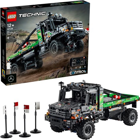 LEGO® Technic 42129 - Applikációval irányítható 4x4 Mercedes-Benz Zetros verseny teherautó