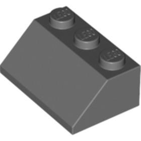 Sötét kékesszürke 2X3/45° Elem