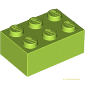 Lime színű 1X2X3 Elem