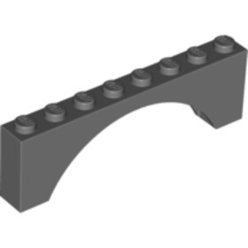 Sötétkékesszürke 1x8x2 Boltív