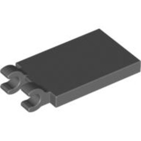 Sötét kékesszürke 2x3 Módosított Csempe